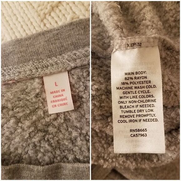 Make + Model Dreamy Raglan Sweatshirt sz Large - Picture 8 of 8